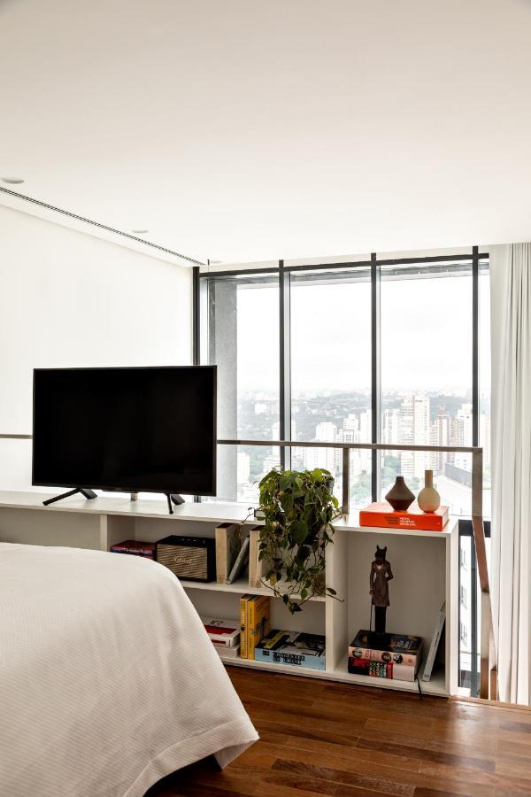 Loft Paulistano Com Vista Da Vila Madalena Sao Paulo Bagian luar foto