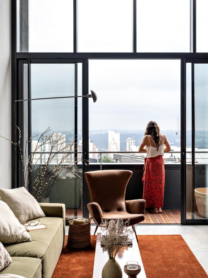 Loft Paulistano Com Vista Da Vila Madalena Sao Paulo Bagian luar foto