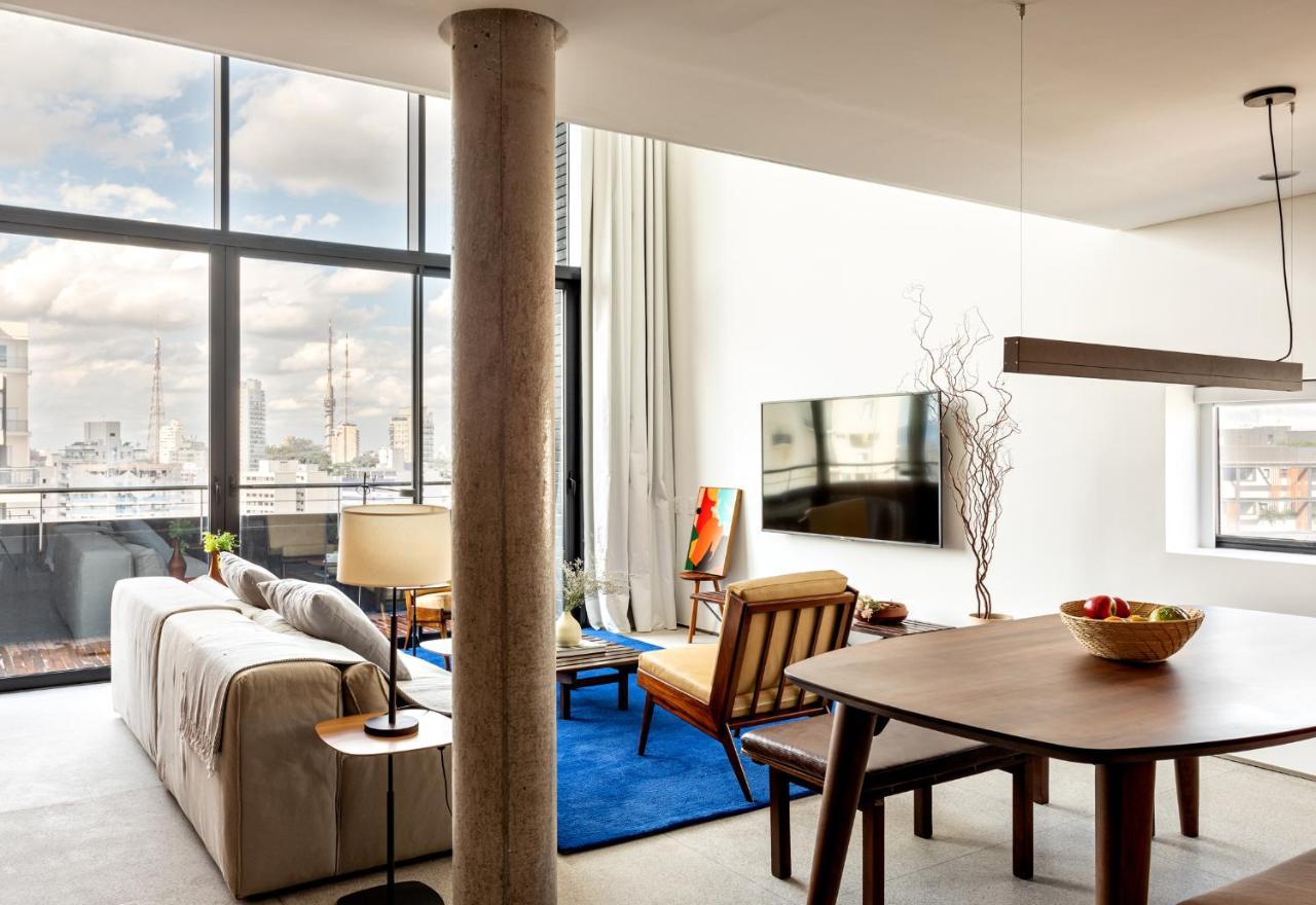 Loft Paulistano Com Vista Da Vila Madalena Sao Paulo Bagian luar foto